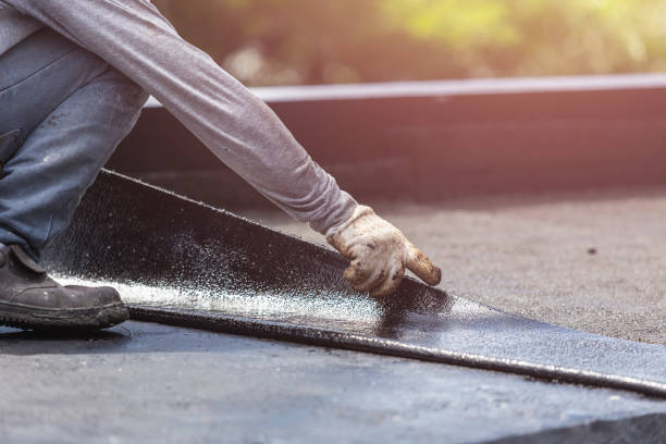 Professional Waterproofing technician working in Jonesboro, GA